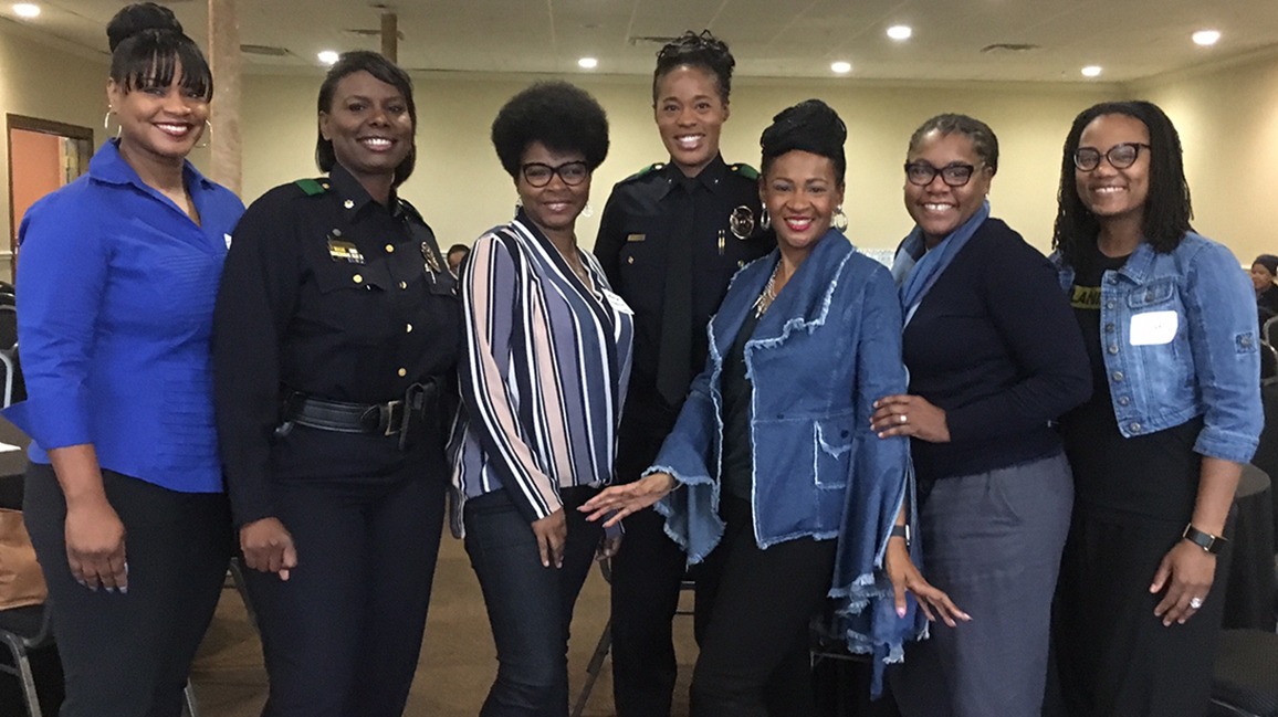 African American female police officers