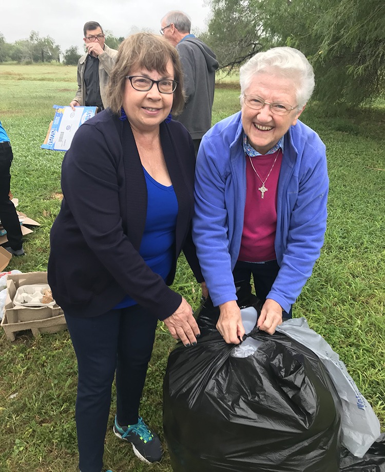 Gathering recylables