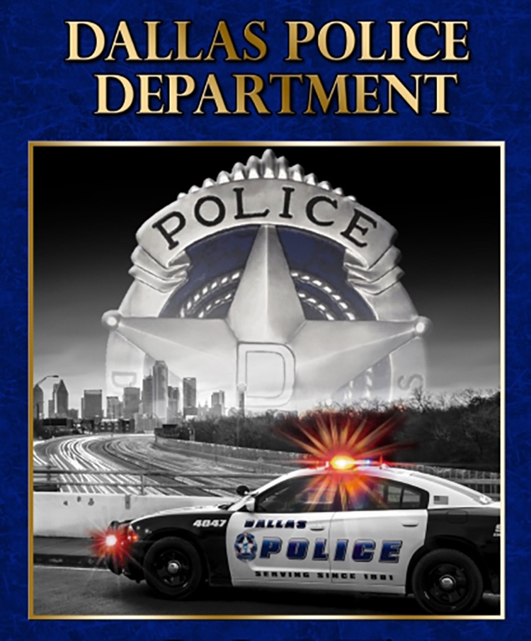 Dallas police poster
