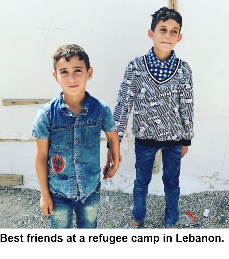 Two Lebanese boys