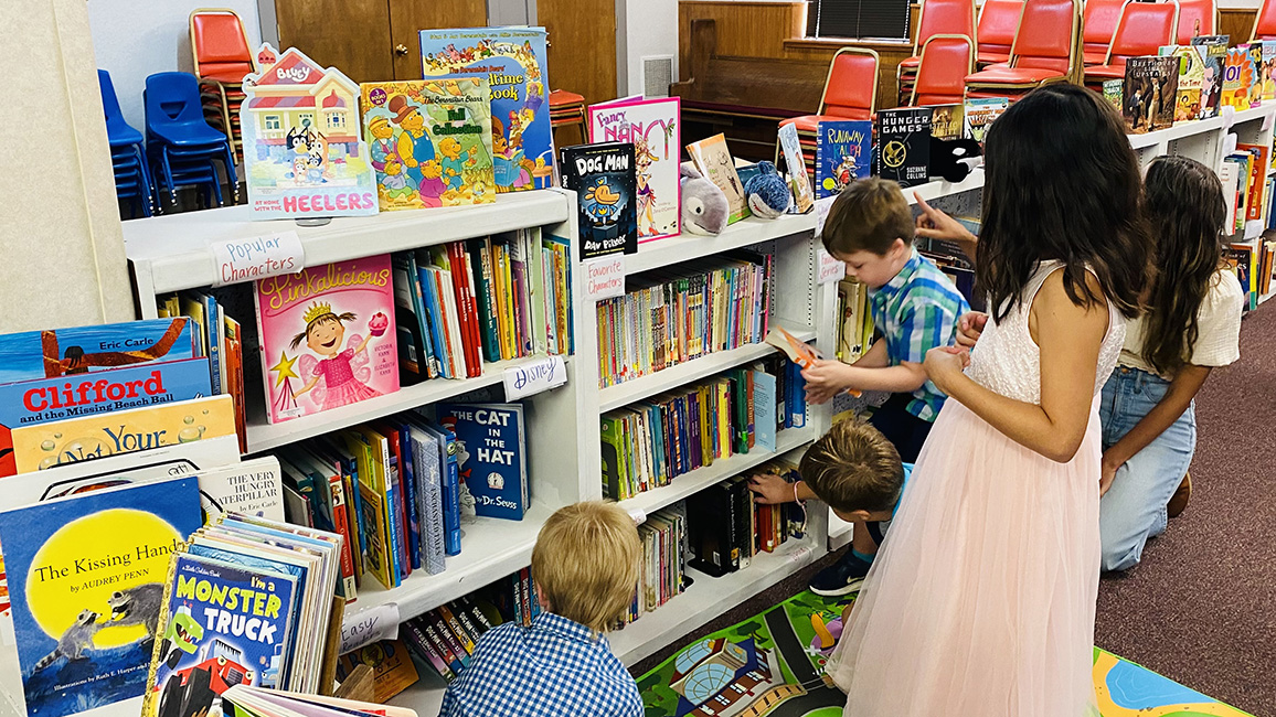 FUMC Wichita Falls library