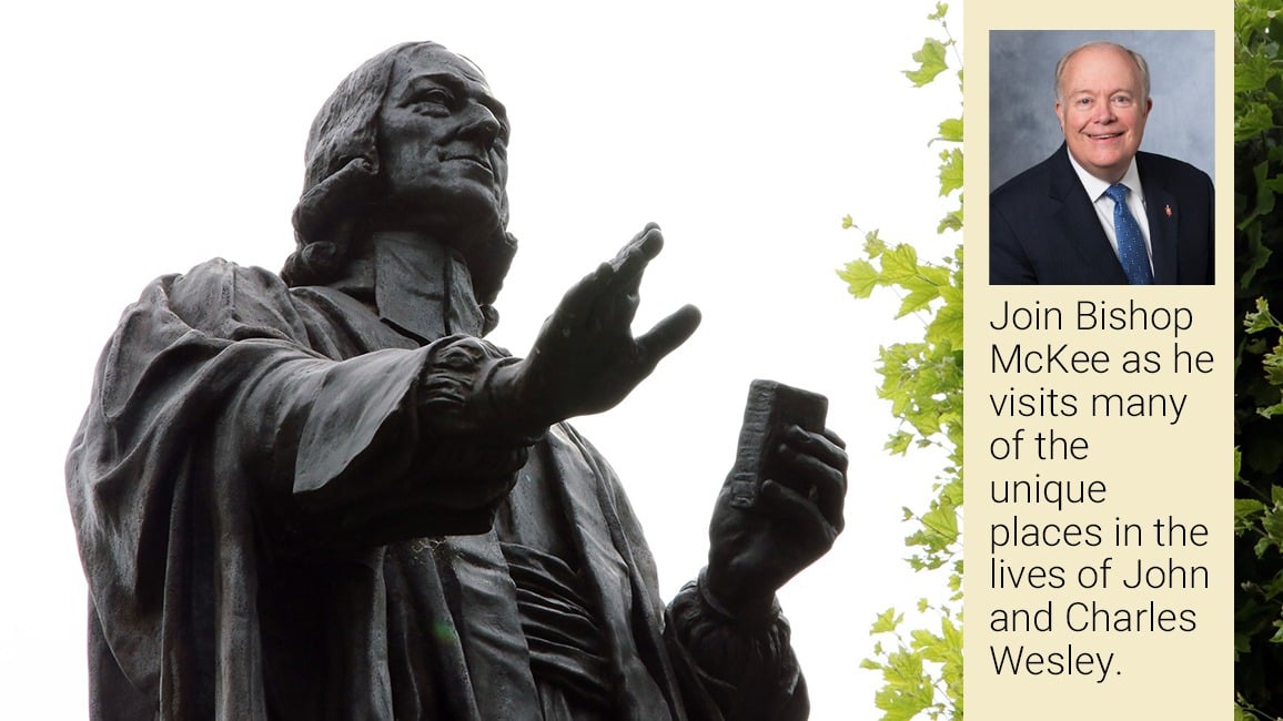 John Wesley statue