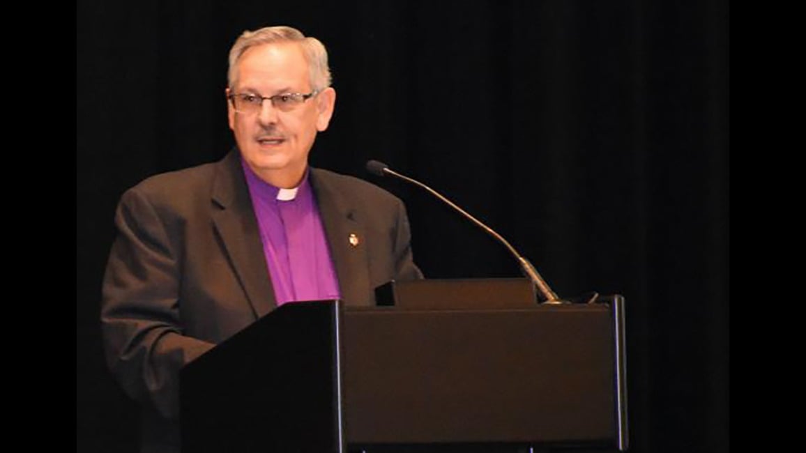 Council of Bishops President Bruce Ough