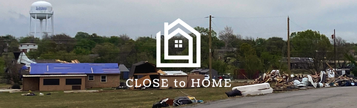 Close to home banner