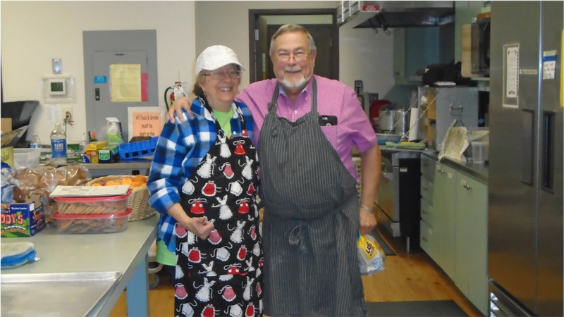 Mission trip cooking