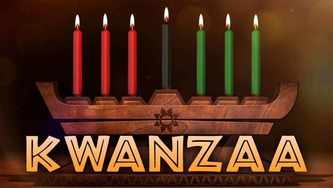 Kwanzaa candles